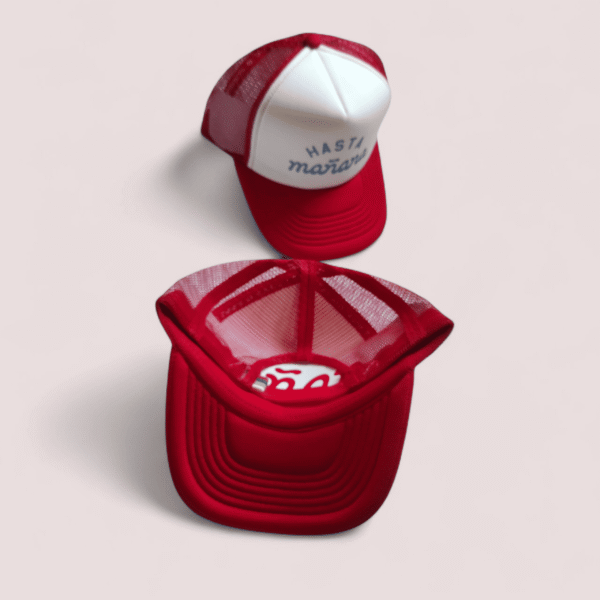 Casquette Hasta Manana Foam Trucker - Red