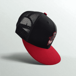 Casquette Snapback Red whit 6 Panel