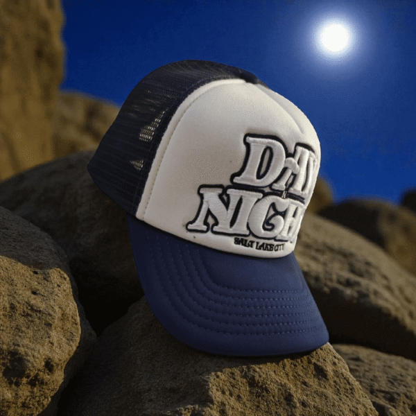 Casquette Trucker DAY NIGHT - Navy Blue