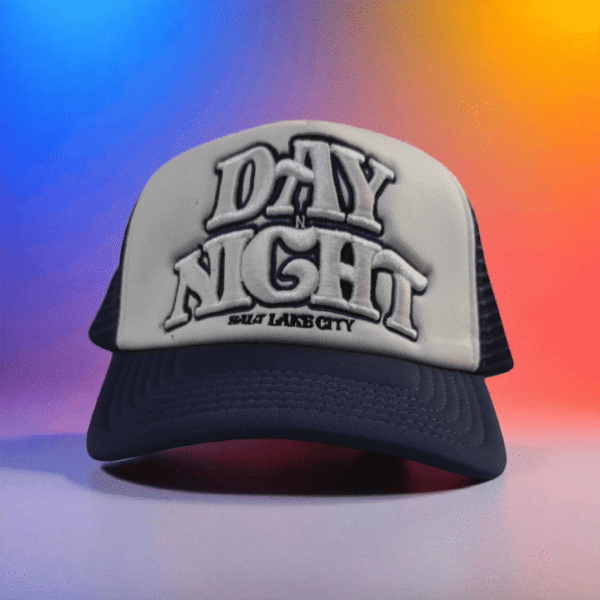 Casquette Trucker DAY NIGHT - Navy Blue