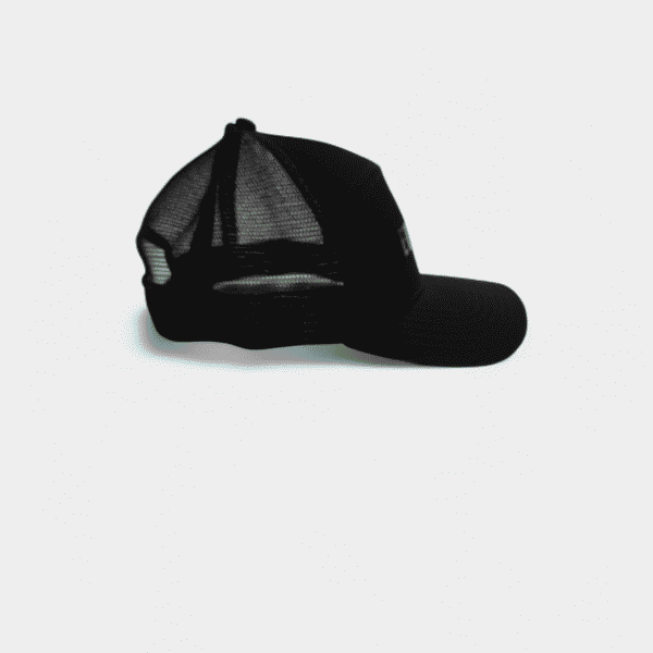 Casquette Trucker 7 Panel Black