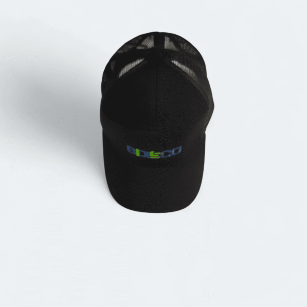 Casquette Trucker 7 Panel Black