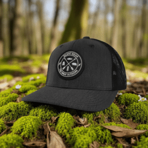 Casquette Silent Bear Trucker Noir&Marron
