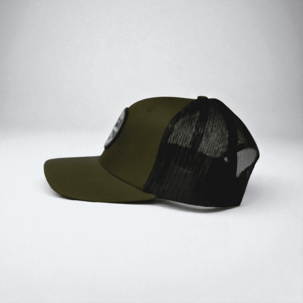Casquette Silent Bear Trucker Noir&Marron
