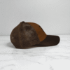 Casquette Trucker Courbée Marron