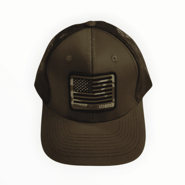 Casquette American Flag Patch Trucker Hat