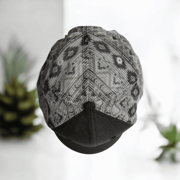 Cap Trucker Ritchardson Black Grey Simple