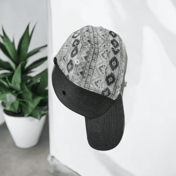 Cap Trucker Ritchardson Black Grey Simple
