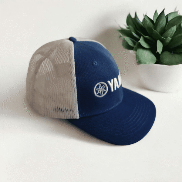 Cap Blue/White Yamaha Velcro Hat