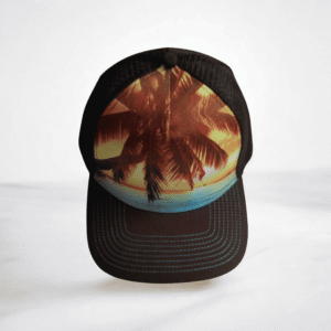 Casquette Trucker Sunset Noir
