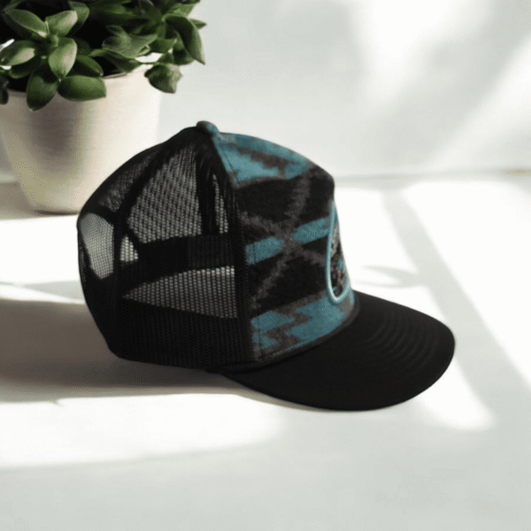 Bucking Horses Black Arrowhead SnapBack